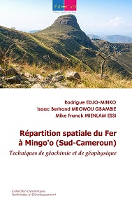     Répartition spatiale du Fer à Mingo'o (Sud -Cameroun). Techniques de géochimie et de géophysique     